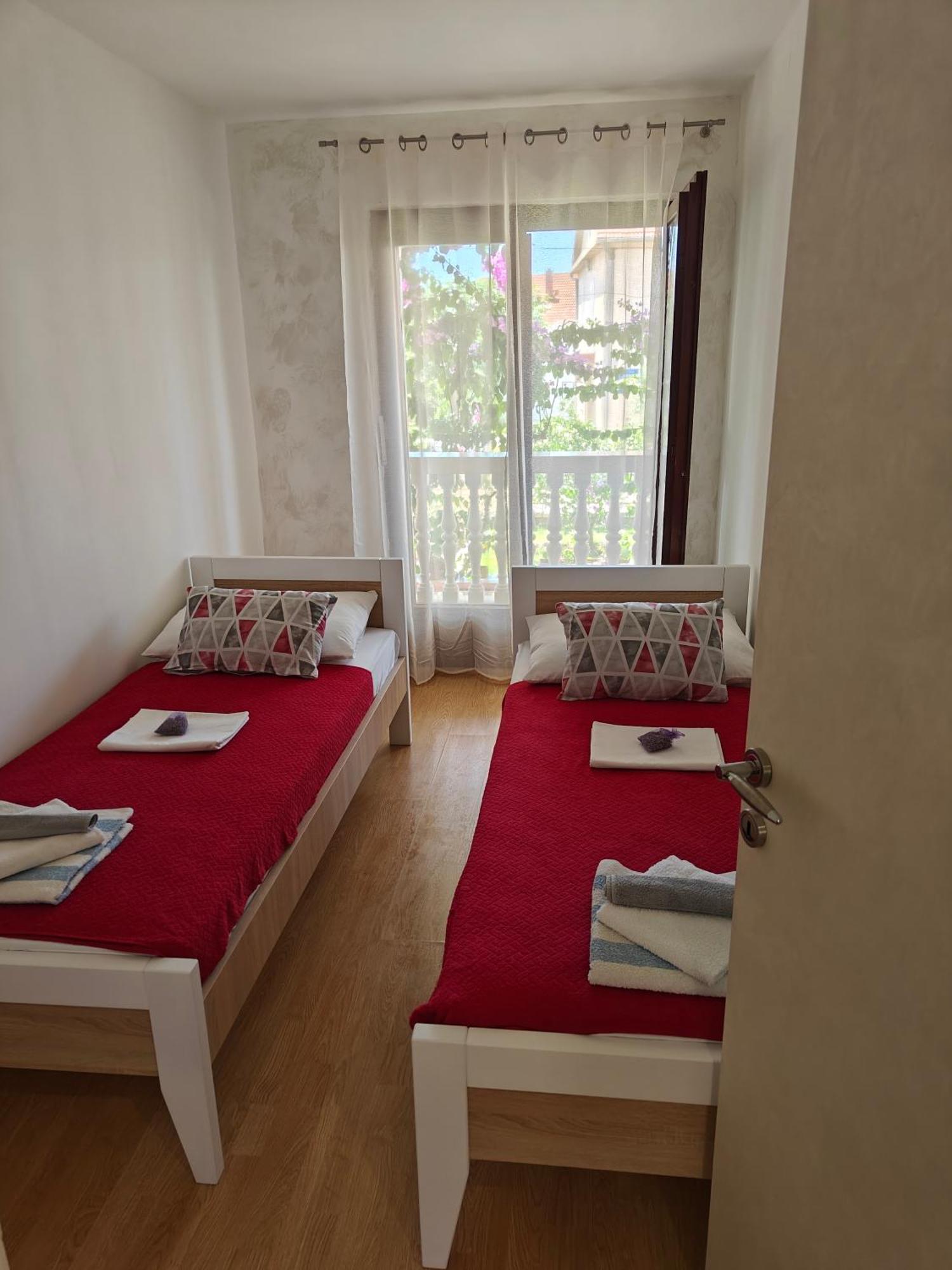 Apartmani Nimcevic Біоград-на-Мору Екстер'єр фото